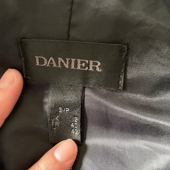 Danier Black Leather Jacket - Picture 2 of 2
